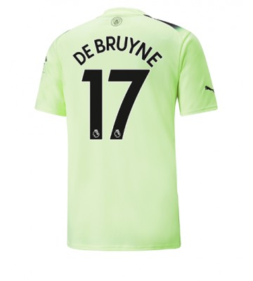 Manchester City Kevin De Bruyne #17 Tredje Tröja 2022-23 Korta ärmar